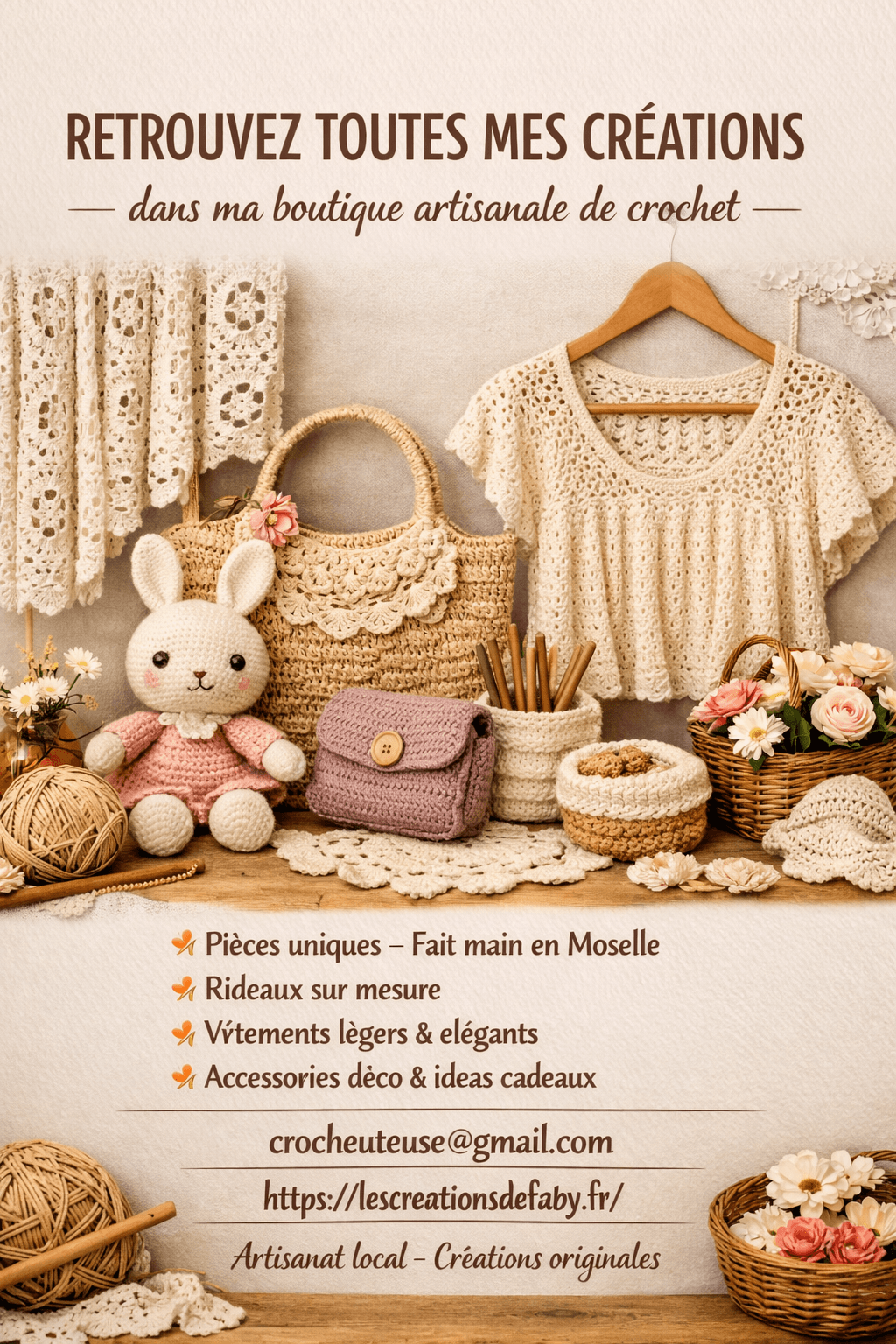 les creations de faby à vaudreching — 0 €